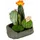 I.GE.A. Kunstpflanze I.GE.A. "Kakteen", orange, B:15cm H:19cm T:14cm, Kunststoff, Polyester, Kunstpflanzen, Kunstpflanze Zimmerpflanze Kunstkaktus