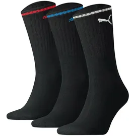 Puma Unisex Socken 3er Pack Schwarz 47-49