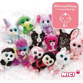 NICI Glubschis Einhorn 15 cm Schwarz
