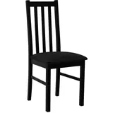 MIRJAN24 Stuhl Bos X (1 Stück), aus Buchenholz, 43x40x94 cm schwarz
