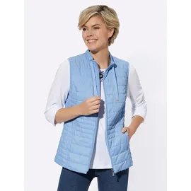 Witt Jerseyweste Steppweste blau 40