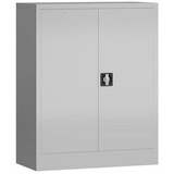 ClassiX Stahlschrank X-530310 lichtgrau 80,0 x 38,0 x 100,0 cm, aufgebaut