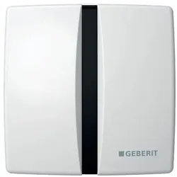 Geberit Urinal Steuerung, mit elektron. Spülauslösung, Platte zink druckguß, weiß