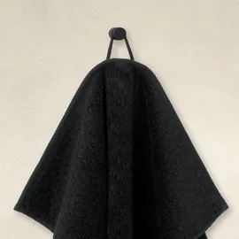 Möve Brooklyn Uni Duschtuch 80 x 150 cm schwarz