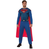 Rubie ́s Kostüm Superman Comic Kostüm, Schnell & easy verkleidet als Comic-Superheld! blau