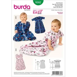 Schlafsack | Burda 9382 | 62-92