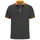 Jan Vanderstorm Poloshirt ISFRIED dunkelgrau- 64/66