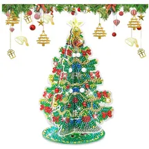 luxuskollektion Diamond Painting Weihnachtsbaum Aufsteller 5D Diamant