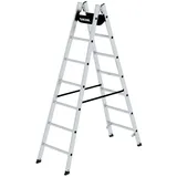 Günzburger Aluminium-Sprossen-Stehleiter 2 x 7 Sprossen (11154)