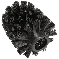Wenko Ersatzbürstenkopf Ø 8 cm Kunststoff Schwarz