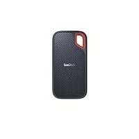 SanDisk Old Version Portable SSD externe SSD 500 GB (Old Version Festplatte mit SSD Technologie 2,5 Zoll, 550 MB/s Übertragungsraten, stoßfest, AES-Verschlüsselung, wasser- und staubfest) grau