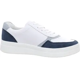 REMONTE Damen D0J01 Sneaker Low, Weiss 85, 43 EU