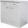 Flex-Well Unterschrank Wito 80 x 60 x 85 cm Weiß
