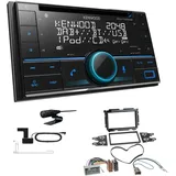 Kenwood DPX-7300DAB Autoradio Bluetooth DAB+ für Honda HR-V ab 2015 schwarz