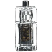 Bisetti Pfeffermühle 9 cm Transparent unbefüllt
