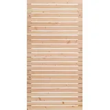 BM Massivholz BM Typ 238, Grundelement 90 x 180cm, Dou natur