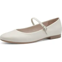 TAMARIS Ballerina Damen Vegan Elegant weiß,EU 40