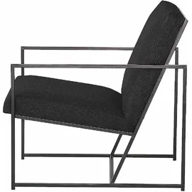 jan kurtz Sessel Style Polyester 62 x 75 x 78 cm Schwarz