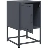 vidaXL Nachtschrank 36 x 39 x 60,5 cm Anthrazit