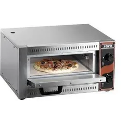 Saro PALERMO 1 Pizzamacher/Ofen 1 Pizza/Pizzen 2500 W Edelstahl
