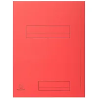 Exacompta 335008E Sammelmappe Karton Rot