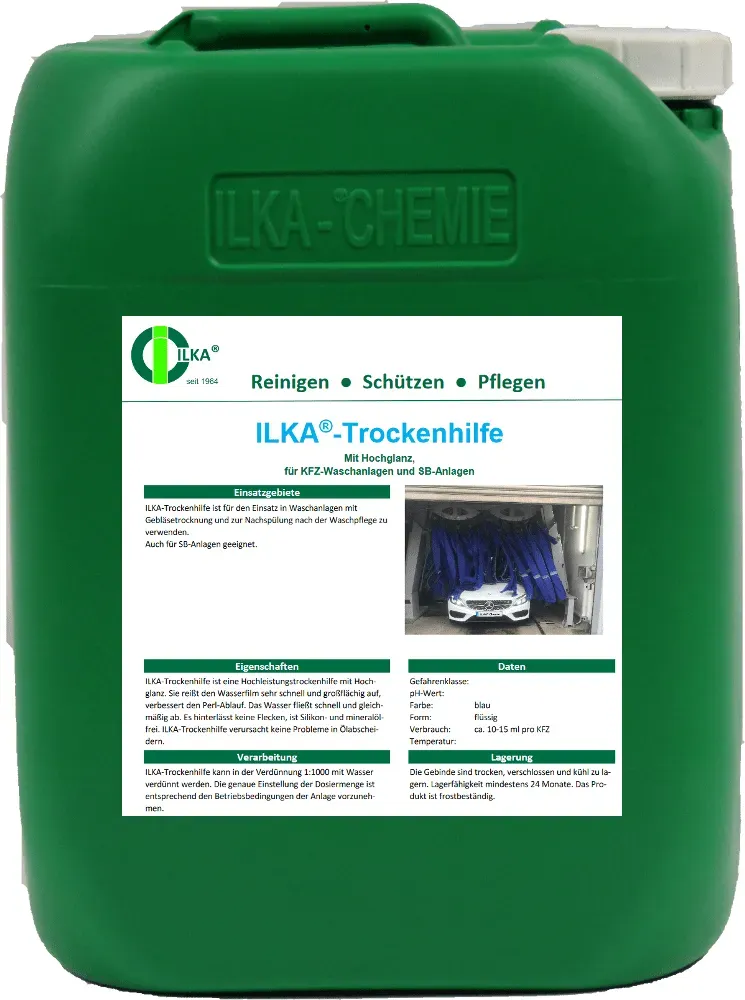 ILKA - Trockenhilfe | Waschanlage, SB-Anlage - 30ltr