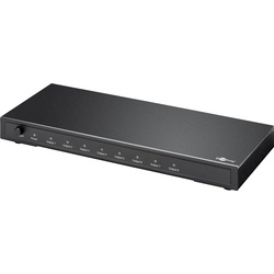 HDMI Splitter, 1 Eingang / 8 Ausgänge (Full HD) verteilt ein HDMI Signal auf bis zu 8 Bildschirme