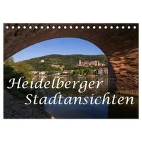 Calvendo Heidelberger Stadtansichten (Tischkalender 2025 DIN A5 quer), CALVENDO