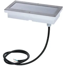 Paulmann Bodeneinbauleuchte Brick Metall 200x100mm IP67 1,6W Bewegungsmelder grau