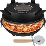 Zeegma PIZZA CHEF BLACK, Tischgrill, Schwarz