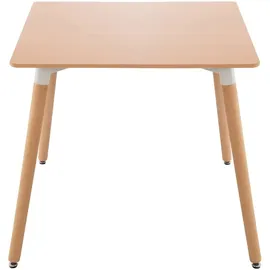 CLP Küchentisch Viborg 80 cm x 75 cm x 80 cm