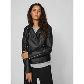 VILA "VICARA COATED Jacket/su - NOOS", (14044851) black
