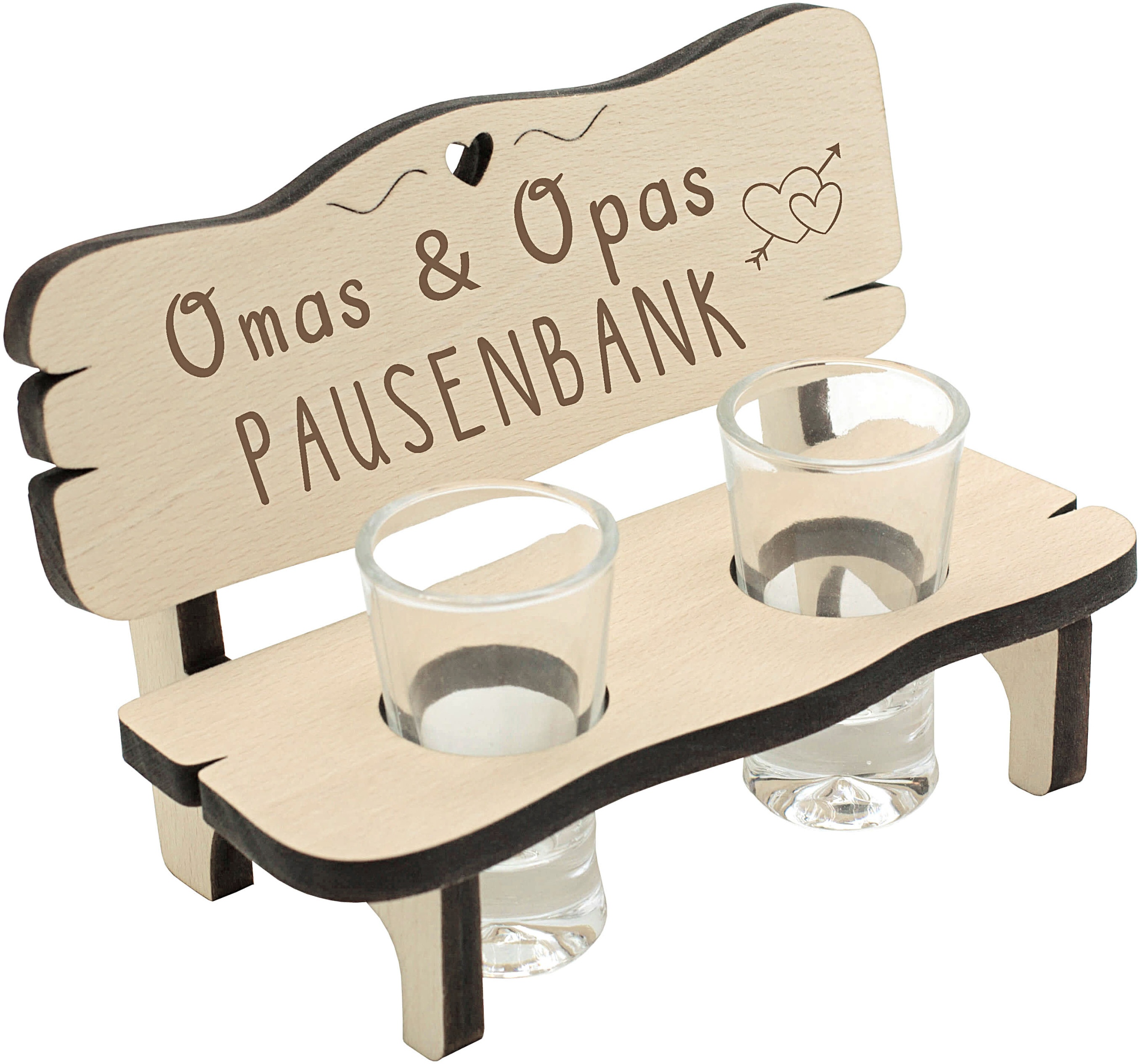Schnapsbank "Omas & Opas Pausenbank"