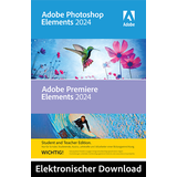 Adobe Photoshop & Premiere Elements 2024 | Mac | Studenten & Lehrer | Download