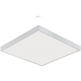 tm lecom 62x62 LED Deckenleuchte 1 eckig Aluminium