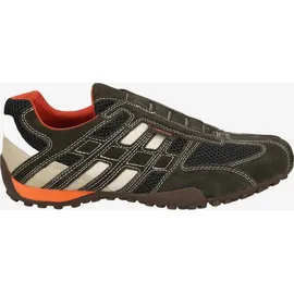 GEOX Snake U4207L dark grey/off white 39