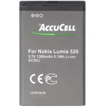 AccuCell Akku passend für Siemens Gigaset SL930, SL930A, V30145-K1310-X456 1350mAh