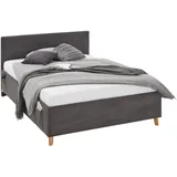 Meise Möbel Polsterbett Cool 140 x 200 cm anthrazit