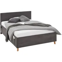 Meise Möbel Polsterbett Cool 140 x 200 cm anthrazit