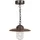 Nordlux Luxembourg 1-flg. 27,5 cm rund rostbraun