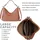 KMISSO 30627 Shopper Veganes Leder Brown