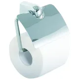 Bravat WC-Papierhalter mit Deckel, Metasoft, chrom