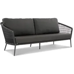 Musterring Gartensofa-Modul Ibiza Aluminium Grau