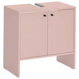 Möbel Kraft Waschbeckenunterschrank 60 x 60 cm Rosa/Pink