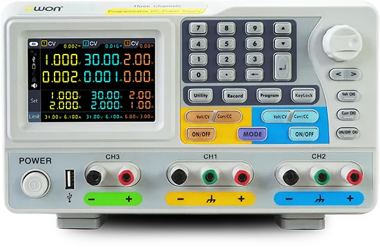 OWON ODP6033 3 Kanal 378W programmierbares Labornetzteil 0-60V / 3A