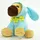KÖGLER Labertier Mops Benny 18 cm Mehrfarbig