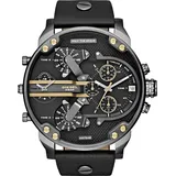 DIESEL MR DADDY 2.0 DZ7348 Herrenchronograph Multi-Level Ziffernblatt - Schwarz/Schwarz