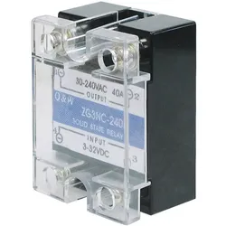 Solid State Relais - Eingang 3-12V DC - Ausgang 30-240V AV 40A