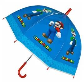 Kids Euroswan Super Mario Regenschirm Glockenschirm man., 45 cm Super Schutz vor Regen und Sonne