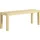 Homcom Sitzbank Holzbank Beige 120 x 33 x 45 cm